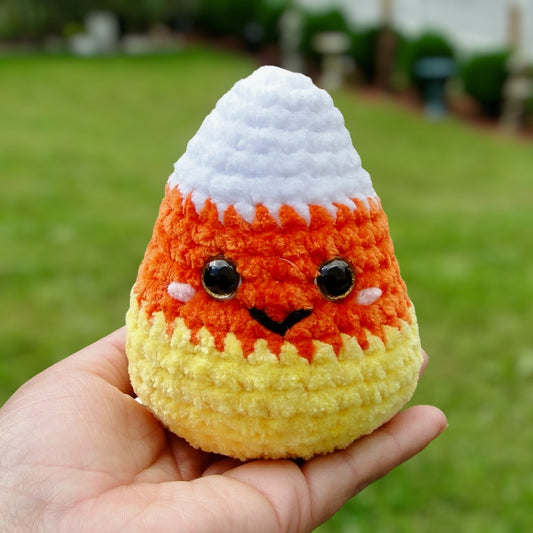 Adorable Candy Corn Plushie