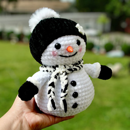 Snowman Crochet Plushie