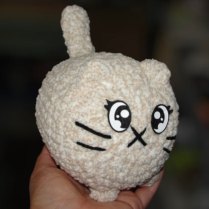 Loaf Cat Crochet Plushie